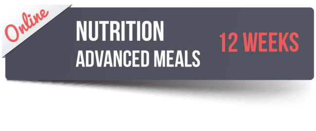 Advanced Nutrition Program (12 weeks)