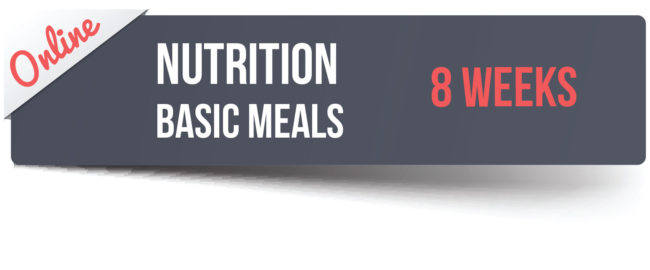 Basic Nutrition Program (8 weeks)